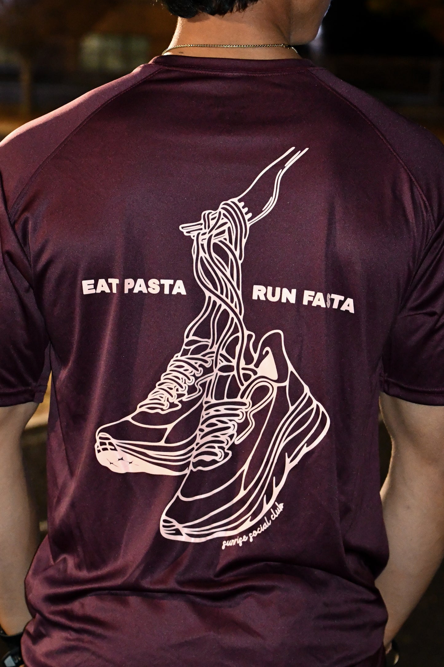 Maroon Pasta Dri-Fit Shirt