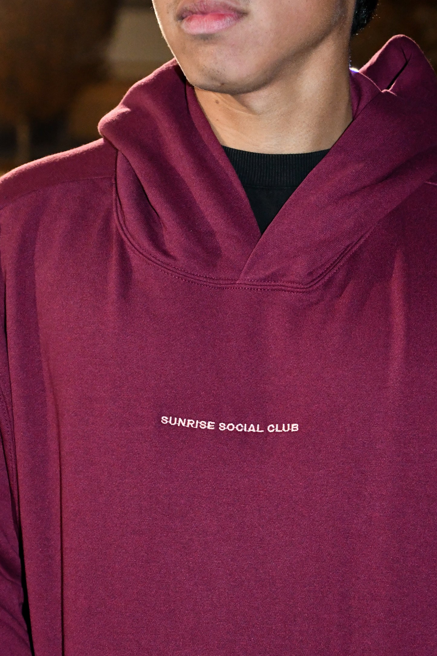 Maroon Pasta Hoodie